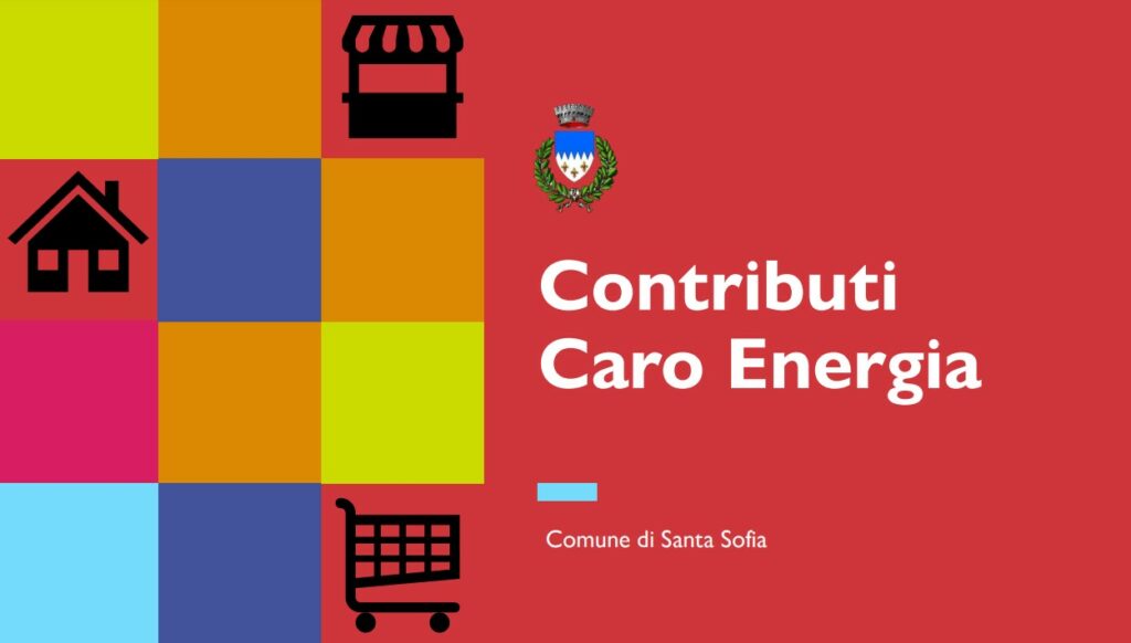 Santa Sofia e Caro energia: il Comune stanzia 80mila euro per famiglie e imprese